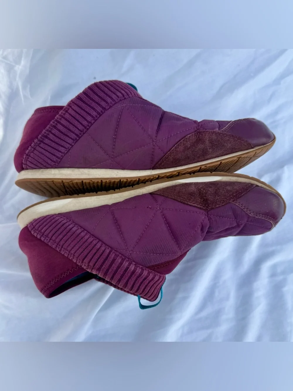 Teva Women's Ember Moc Slip-On Shoes Color Fig Size 8 - Picture 6 of 9